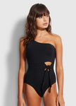 SEAFOLLY ACTIVE ONE SHOULDER MAILOT