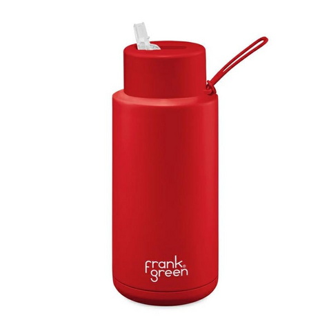 FRANK GREEN 34OZ BOTTLE - ATOMIC RED