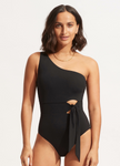 SEAFOLLY ACTIVE ONE SHOULDER MAILOT