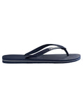 HAVAIANAS KIDS THICK RUBBER LOGO NAVY BLUE/NAVY BLUE/WHITE