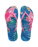 HAVAIANAS K SLIM PRINT FLORAL TRANQUILITY