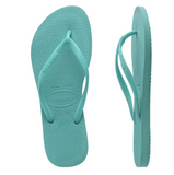 HAVAIANAS SLIM BASIC GREEN DEW KIDS