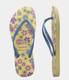 HAVAIANAS KIDS SLIM ROMANCE LEMON