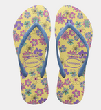 HAVAIANAS KIDS SLIM ROMANCE LEMON